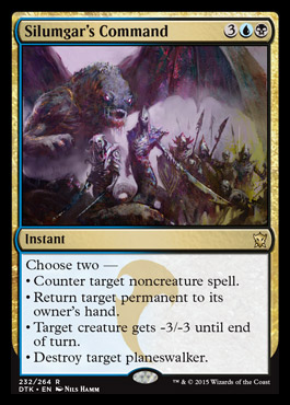 MTG: Dragons of Tarkir 232: Silumgars Command 