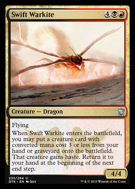 MTG: Dragons of Tarkir 233: Swift Warkite 