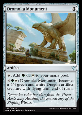 MTG: Dragons of Tarkir 238: Dromoka Monument 
