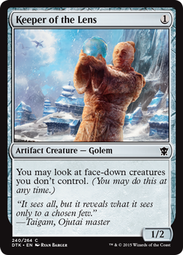 MTG: Dragons of Tarkir 240: Keeper of the Lens 