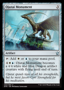 MTG: Dragons of Tarkir 242: Ojutai Monument 