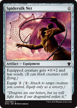MTG: Dragons of Tarkir 244: Spidersilk Net 