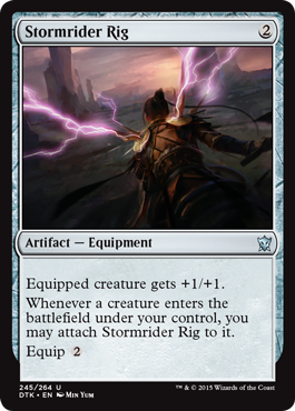 MTG: Dragons of Tarkir 245: Stormrider Rig 