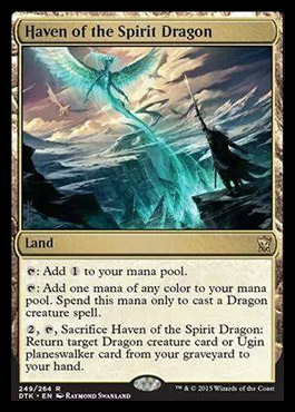 MTG: Dragons of Tarkir 249: Haven of the Spirit Dragon 