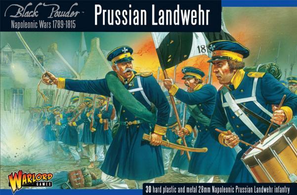 Black Powder: Prussian Landwehr: Boxed Set 
