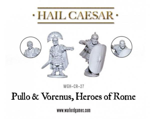 Hail Caesar: Imperial Romans: Pullo & Verenus, Heroes Of Rome 