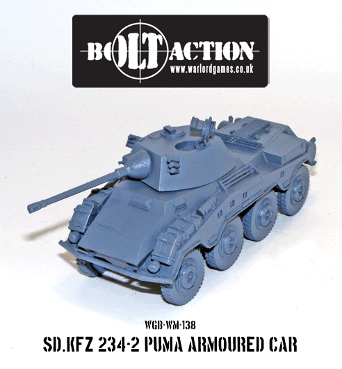 Bolt Action: German: Puma Armoured Car 