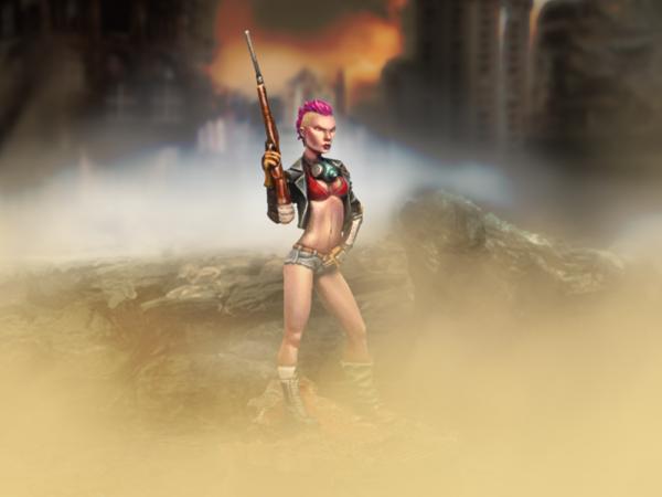 Punkapoctalyptic: Ganger Female Badass 