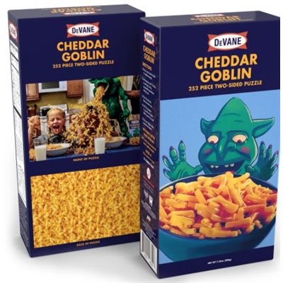 Puzzle: 252 Cheddar Goblin 2-Sided Puzzle 