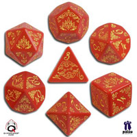 Q-Workshop: 7 Dice Set- Pathfinder: Crimson Throne 