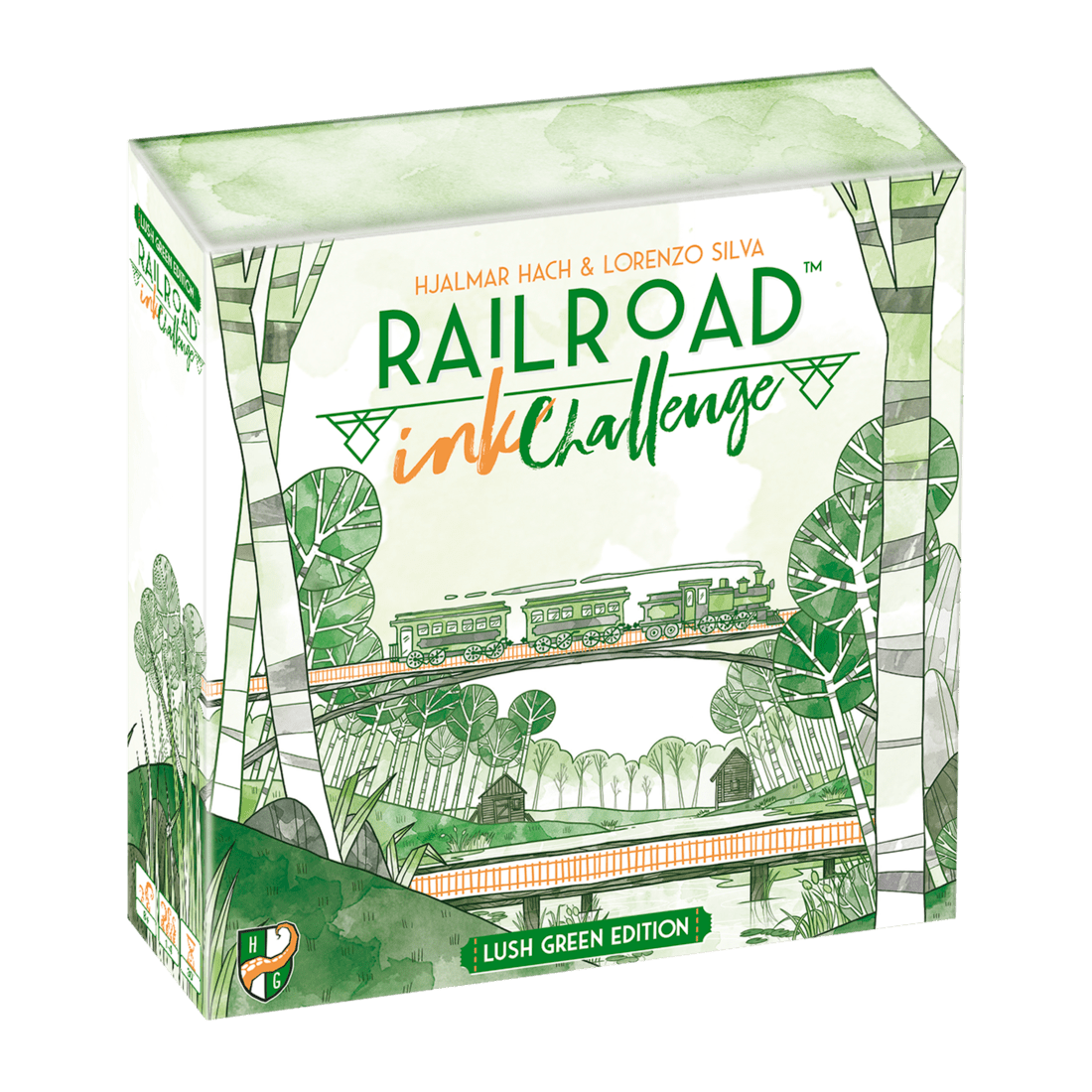 RAILROAD INK: Challenge Lush Green Edition 