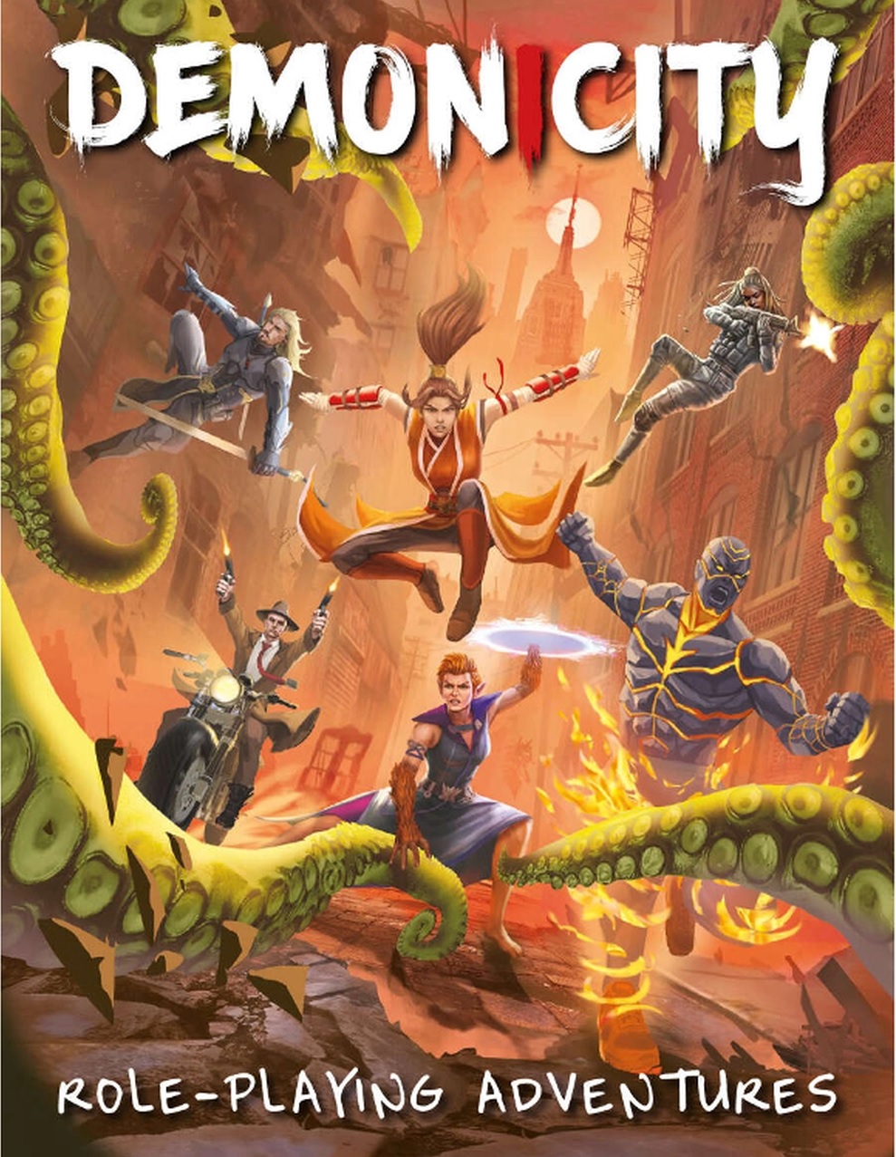 READY-FOR-ADVENTURE RPG: DEMON CITY 