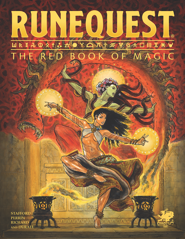 Runequest RPG: The Red Book of Magic (HC) 