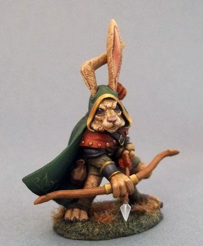 Dark Sword Miniatures: Critter Kingdoms- Rabbit Ranger 