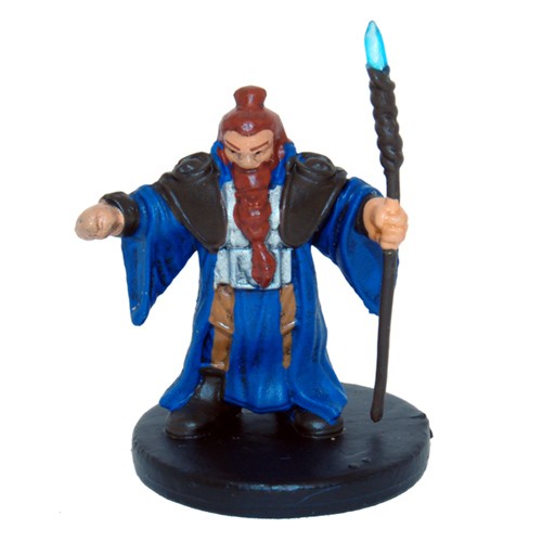 D&D Icons of the Realms: Rage of Demons: #008 Shield Dwarf Wizard (C) 