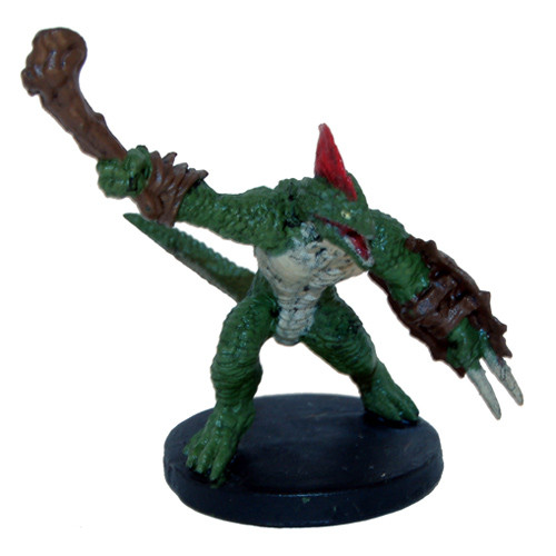 D&D Icons of the Realms: Rage of Demons: #011 Lizardfolk Fighter (C) 