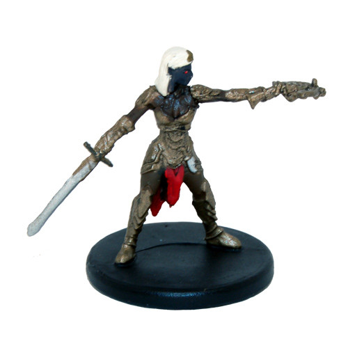D&D Icons of the Realms: Rage of Demons: #016 Drow Captain (U) 