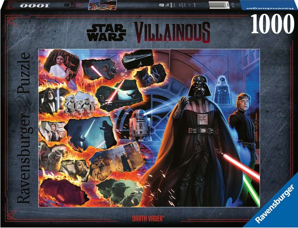 Ravensburger Puzzles (1000): Star Wars Villainous: Darth Vader 