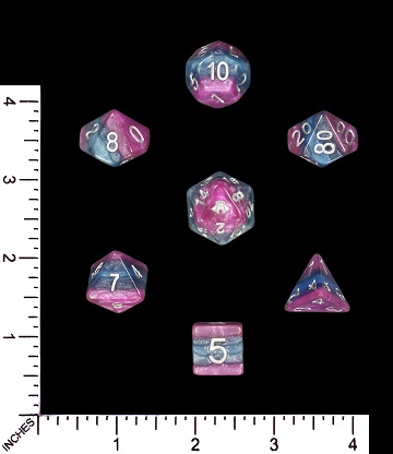 Reality Shard Dice: 7 Dice Set: Thought 