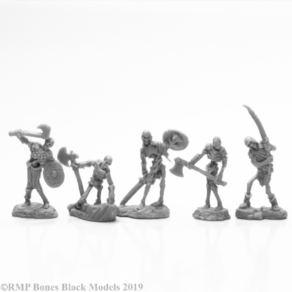 Reaper Bones Black: Bog Skeletons 