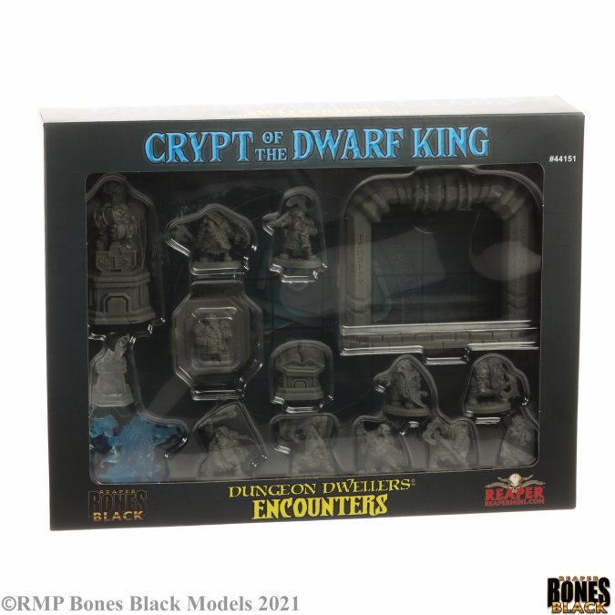 Reaper Bones Black: Crypt of the Dwarf King 