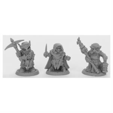 Reaper Bones Black: Deep Gnome Warriors 