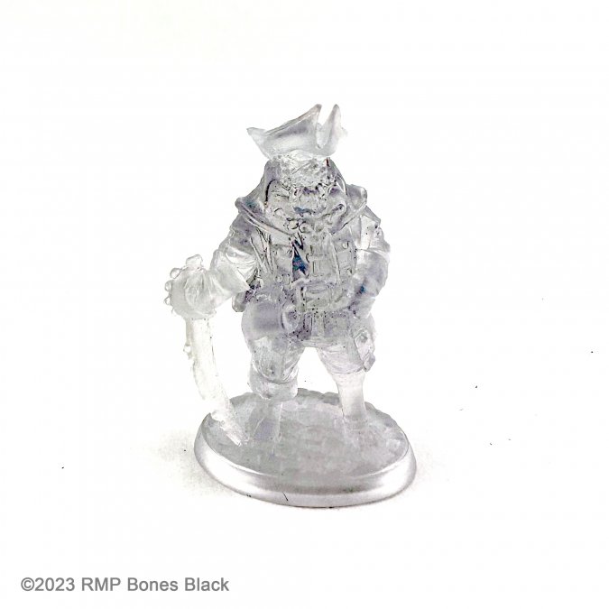 Reaper Bones Black: Ghost Pirate Captain 