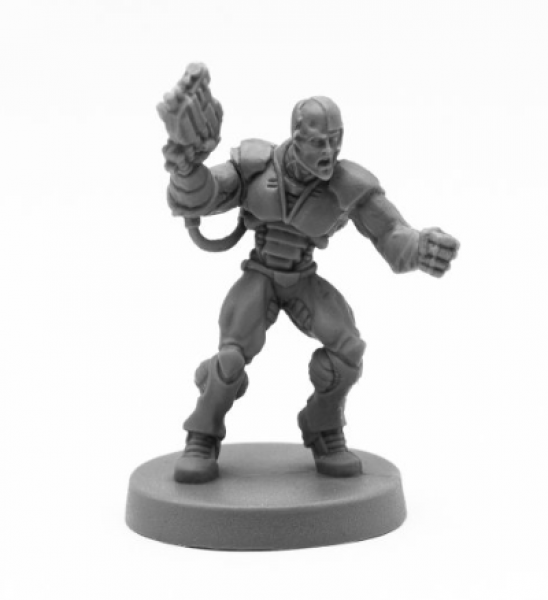 Reaper Bones Black: Keryx, Cyborg Assassin 