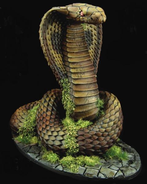 Reaper Bones Black: King Cobra 