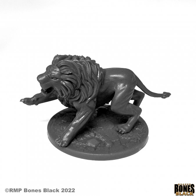 Reaper Bones Black: Nemean Lion 