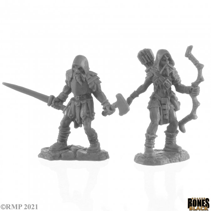 Reaper Bones Black: Rune Wight Hunters 