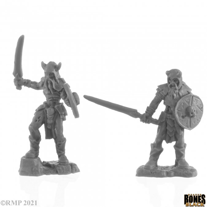 Reaper Bones Black: Rune Wight Warriors 