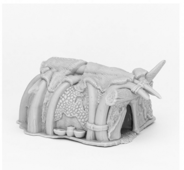 Reaper Bones Black: Runehorn Hut 