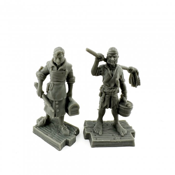 Reaper Bones Black: Swabbie and Sawbones 