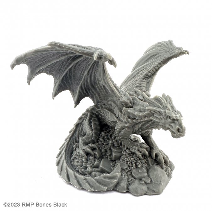 Reaper Bones Black: Treasure Dragon 