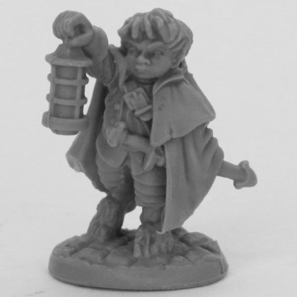 Reaper Bones Black: Bergamot, Halfling Scout 