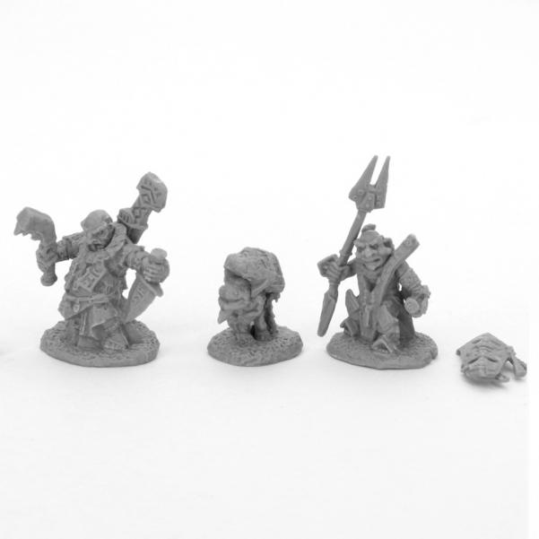 Reaper Bones Black: Bloodstone Gnome Heroes 