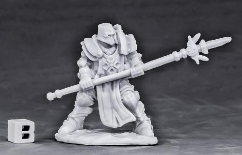 Reaper: Dark Heaven Bones: Crusader Defender (Spear) 