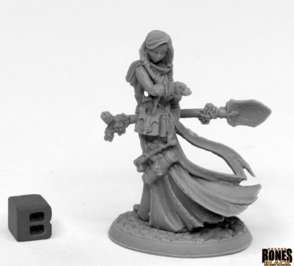 Reaper Bones Black: DVandra Lukesia 