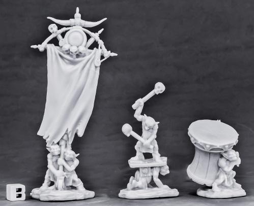 Reaper: Dark Heaven Bones: Goblin Honor Guard 
