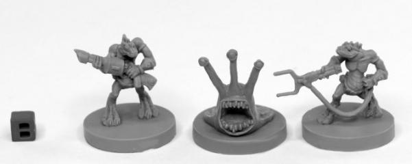 Reaper Bones Black: Sliggs and Squarg 