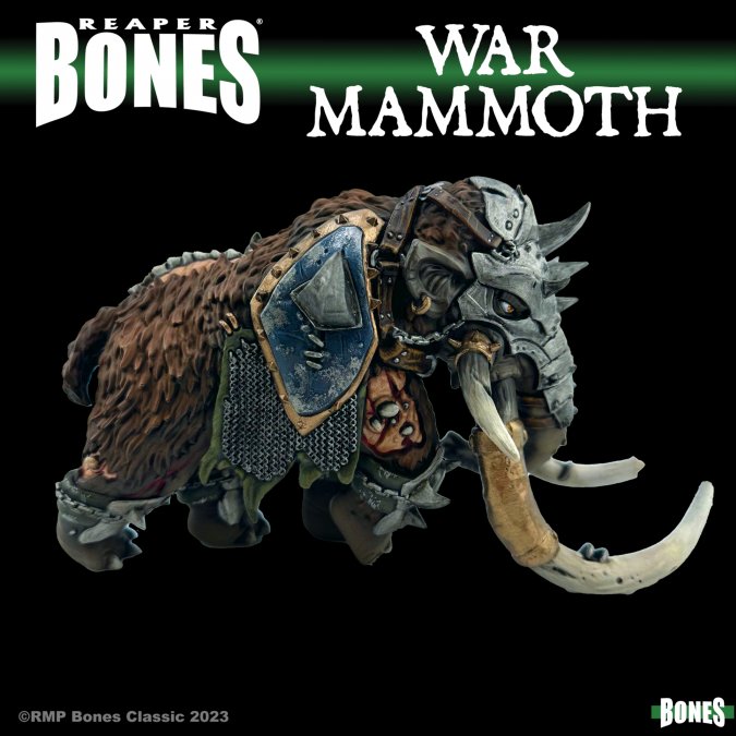 Reaper: Dark Heaven Bones: War Mammoth 