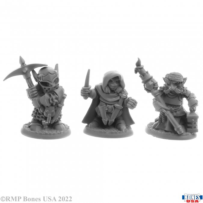 Reaper Legends: Deep Gnome Adventurers (3) 