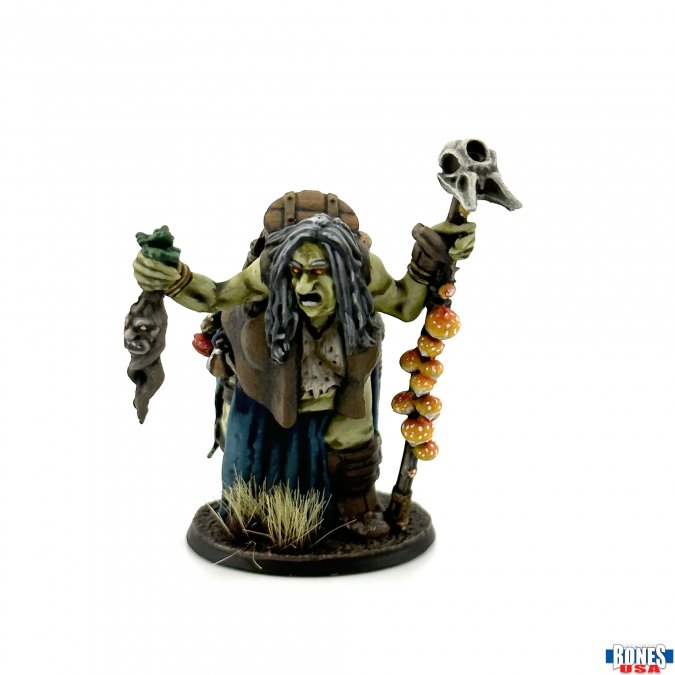 Reaper Legends: Gertie Gristlebreath Swamp Witch 