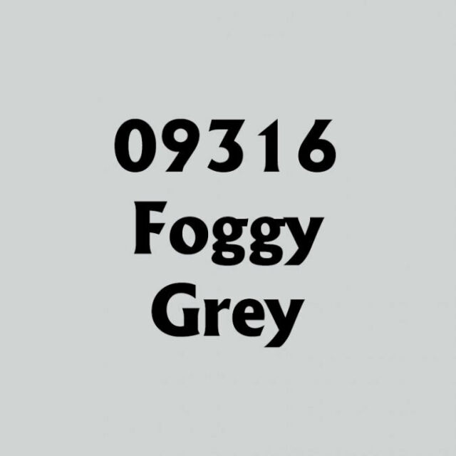Reaper Master Series Paints Bones 09316: Foggy Grey 