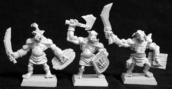 Reaper Warlord: Bull Orc Fighters 