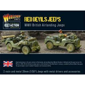 Bolt Action: British: Red Devils Jeeps 