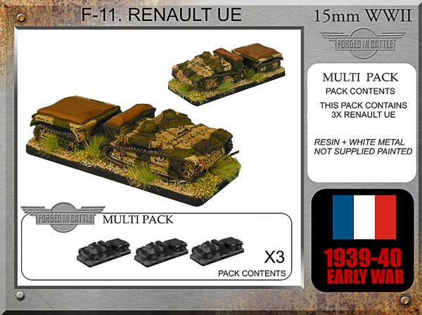 Forged in Battle: French: Early War Renault UE 