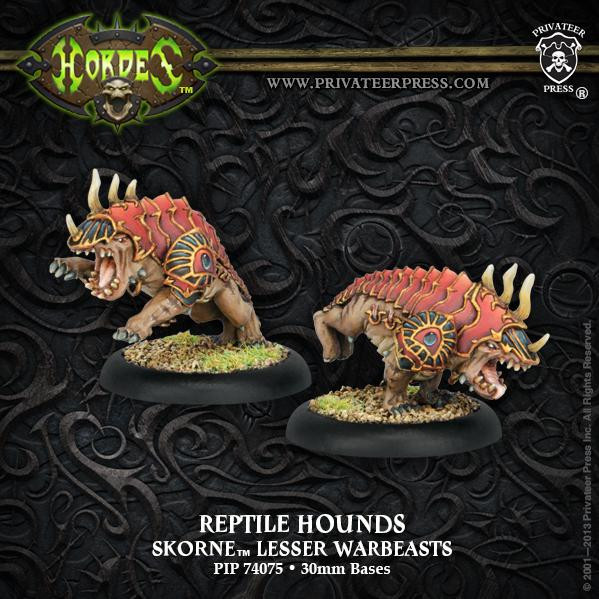 Hordes: Skorne (74075): Reptile Hounds 