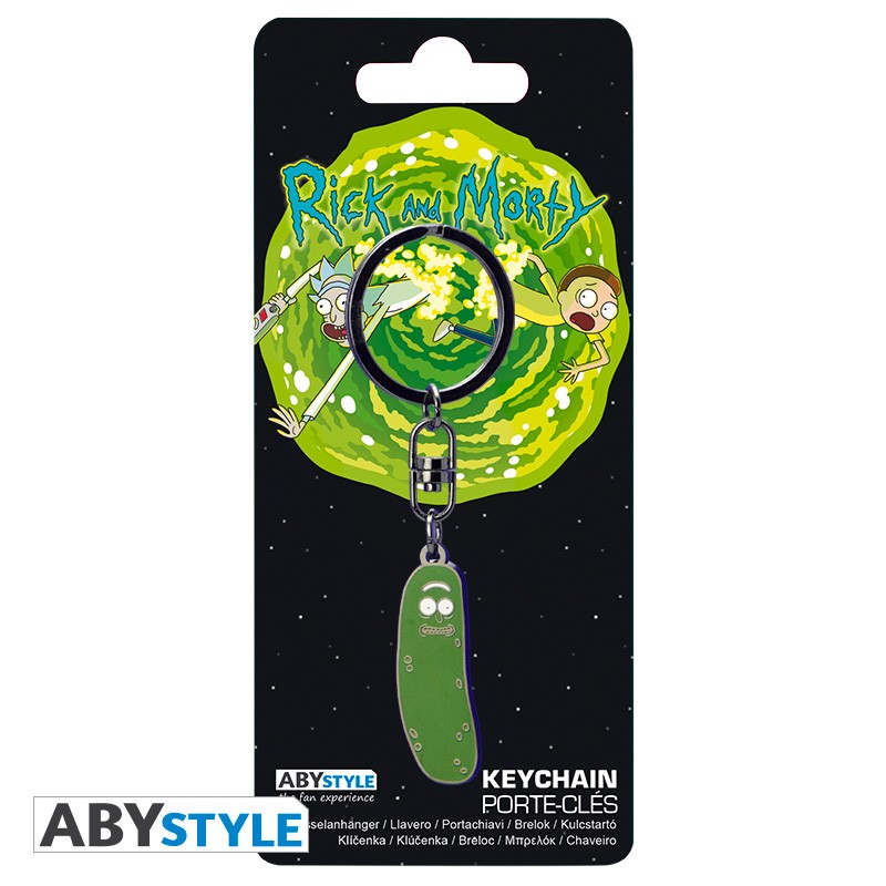Rick And Morty Keychain "Pickle Rick" 